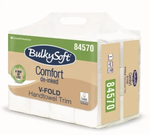 Ręcznik ZZ V-fold 3000 listków 21x21 biały de-inked