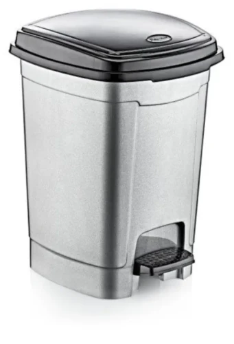 Kosz na śmieci plastikowy na pedał 32 litry.webp