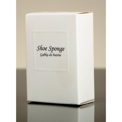 Gąbka do butów kartonik WHITE. 250szt.webp