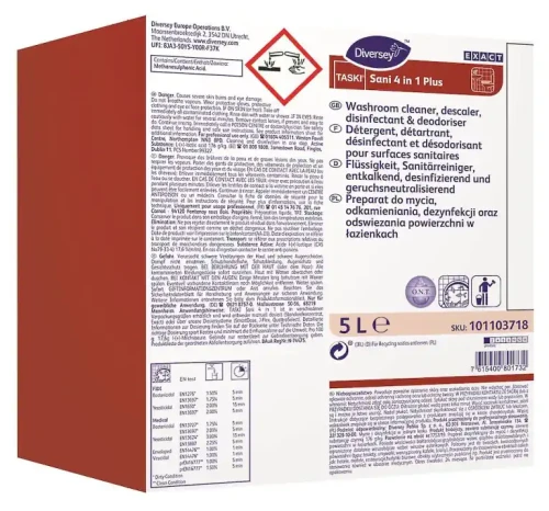 Taski Sani 4in1 PLUS Cubit 5l- opakowanie systemu Exact 101103718.webp