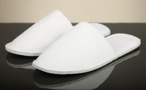 Kapcie Hotelowe Frotte 200g zamknięte podeszwa 5mm a'100.webp