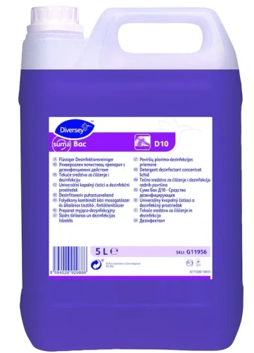 g11956-Suma Bac D10 - preparat myjąco - dezynfekujący but. 5l.webp