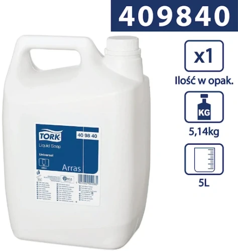 Tork Mydło 5l Białe delikatne.webp