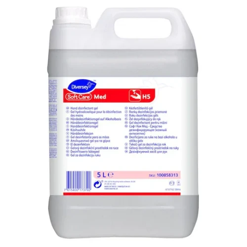 100858313 Soft Care MED żel H5 5L do higienicznej dezynfekcji rąk.webp