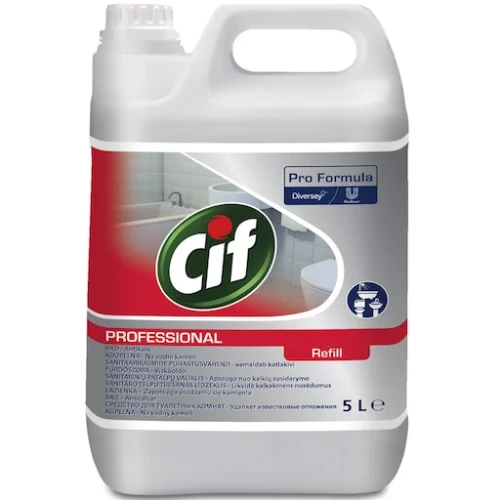 7518652 Cif Professional Washroom 2in1 5l codzienne mycie i odkamienianie.webp