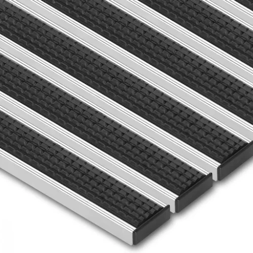 Wycieraczka Aluminiowa 10mm Gumowy wkład Zewnętrzna Obiektowa.webp