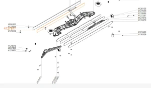 Guma Ściągająca do Swingo 1650 2500 XP Tylna Ssawa W kształtna