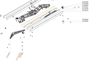 Guma Ściągająca do Swingo 1650 2500 XP Przednia Ssawa W kształtna