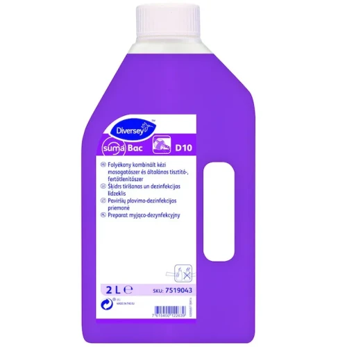 7519043 Suma Bac D10 - preparat myjąco - dezynfekujący but. 2l.webp