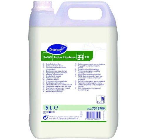 7512706 Taski Jontec Linobase F2l 2x5l- Trwałe zabezpieczenie podłóg z Linoleum.webp