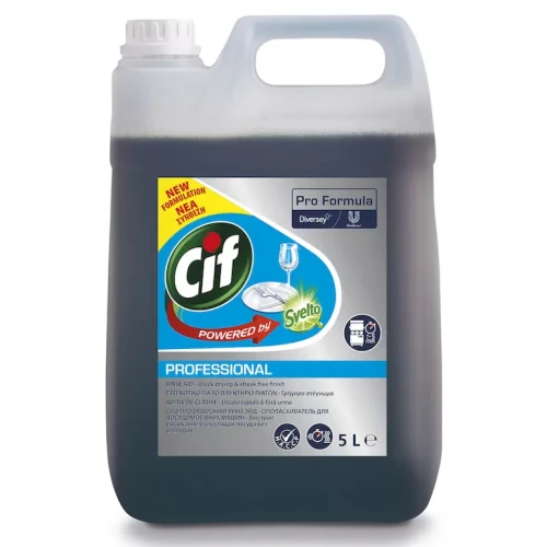 101104702 Cif Pro Formula Rinse Aid 2x5L - płyn do maszynowego nabłyszczania naczyń.webp