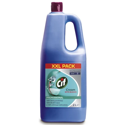 g11861 Cif Pro Formula Cream with Bleach 2L - mleczko do czyszczenia mocno zabrudzonych powierzchni.webp