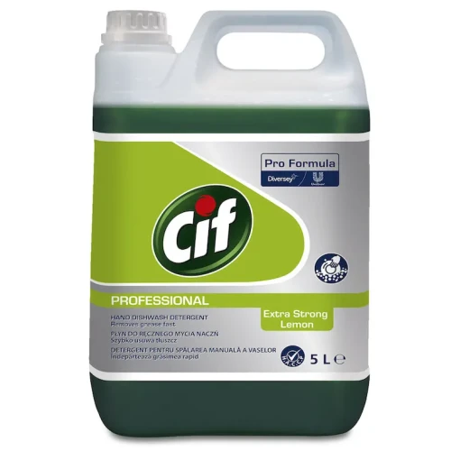 7519461 Cif Pro Formula Dishwash Extra Strong Lemon 5L - koncentrat do ręcznego mycia naczyń.webp