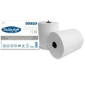 Ręcznik papierowy w roli autocut BulkySoft 2 warstwy wysokość 21 cm średnica 19 cm kolor biały celuloza długość 150m  6 rolek op..webp