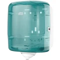 Dozownik Tork do ręczników centralnego dozowania midi Reflex, kolor biało-turkusowy, system M4 473180.webp