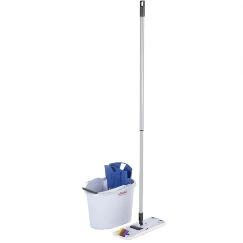 Ultraspeed Mini Starter Kit Vileda Professional Zestaw Wiadro Kij Stelaż Mop Ready To Go.webp