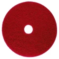 Pad 3m 11 cali 28 cm do maszyn czyszczących, szorowarek i polerek z wysokiej jakości włókien syntetycznych czerwony.webp
