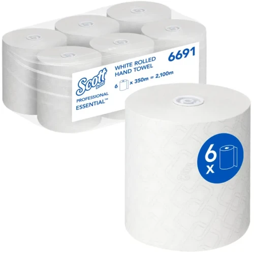 Scott Essential MAX - ręcznik Papierowy rola autocut 350m 6691 a'6 Kimberly Clark.webp