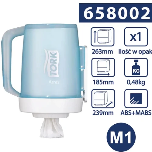 Tork Dozownik Ręcznika Przenośny 658002 System M1.webp