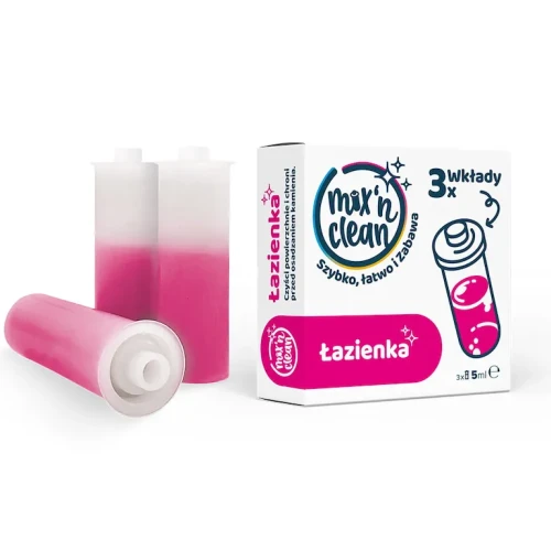 Tevan Mix'n Clean Łazienka- kapsułki - usuwa pozostałości po mydle i kamień.webp