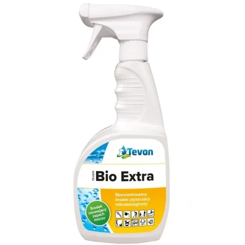 Tevan Bio Extra Spray 750ml Mikrobiologiczny neutralizator zapachów z detergentem czyszczącym.webp