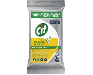 Cif Pro Formula Clean & Shine Biodegradable Wipes- chusteczki czyszczące